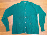 Green Wool Sweater Size 48 <br> (43"-45" Chest)