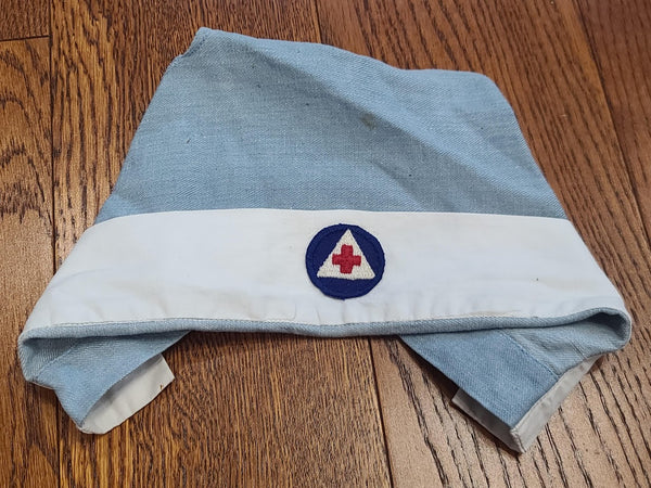 Red Cross Nurse Aide Apron, Blouse and Hat <br> (28" waist)