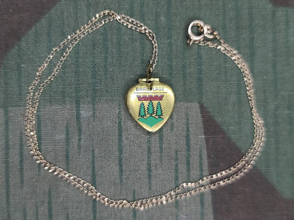 German Braunlage Locket Necklace