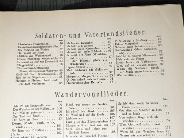 Das Deutsche Volkslied Music Book