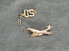 US Airplane Sweetheart Chain Pin Martin M-130 Seaplane