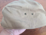 WAAC Khaki Hobby Hat Size 22 with Walking Eagle Emblem