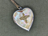 Army Air Corps Heart Locket Necklace
