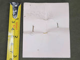 Navy Aviator Sweetheart Chain Pin and Lieutenant Rank Pins on Card