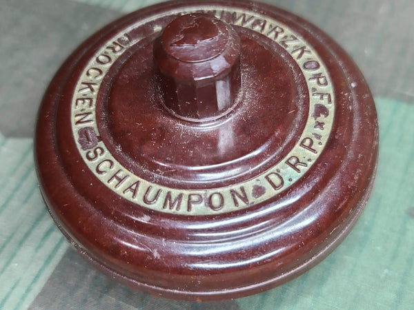 Bakelite Schwarzkopf Shampoo Container DRP