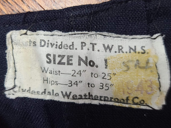 British W.R.N.S. PT Shorts 1943 <br> (W-24" H-34")
