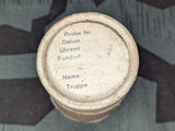 Original Wehrmacht Chemical Test Sample Container