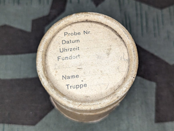 Original Wehrmacht Chemical Test Sample Container