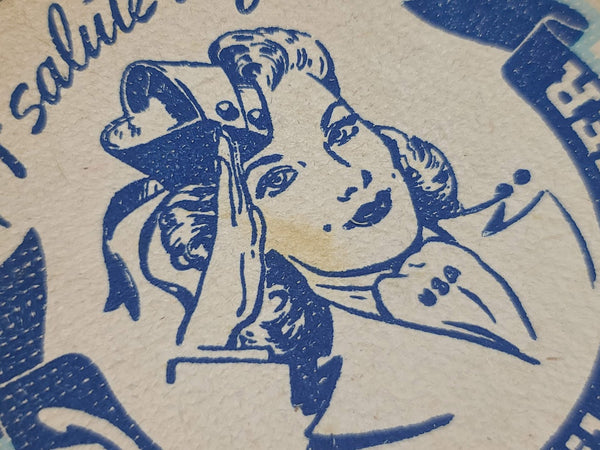 Victory PBR Beer Coaster