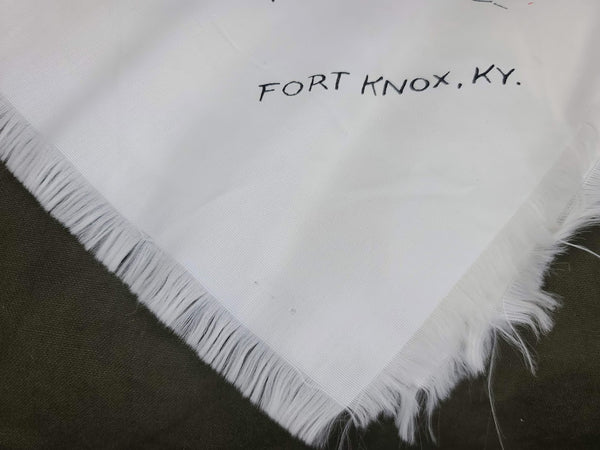 Soldier and Sweetheart Fort Knox Hankie / Scarf