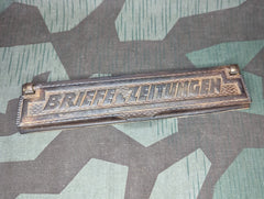 Briefe & Zeitungen Letter Box Door Slot