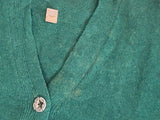 Green Wool Sweater Size 50 <br> (44"-46" Chest)