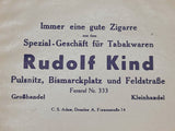 Rudolf Kind Cigar Paper Bags (Set of 5)