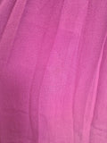 Pink Rayon Dress and Belt <br> (B-36" W-27" H-35")