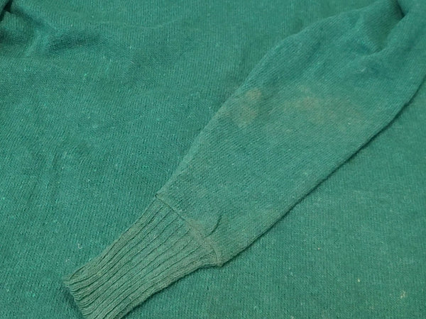 Green Wool Sweater Size 50 <br> (44"-46" Chest)