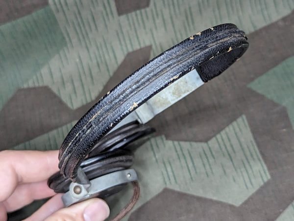 Dfh.a. 41 German Military Radio Headset WORKING