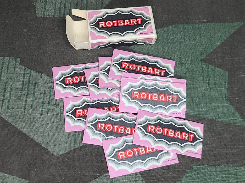 German Aluminum Safety Razor with Rotbart Razor Blades
