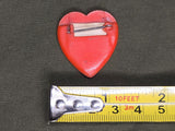 In Service Flag Heart Pin with Photo