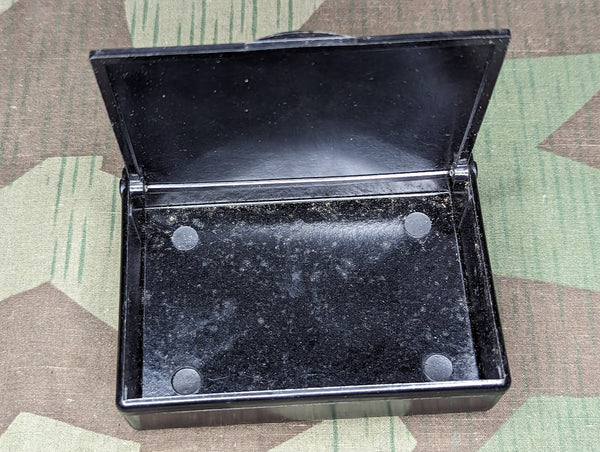 Bakelite Tobacco Box with Elk and Dog