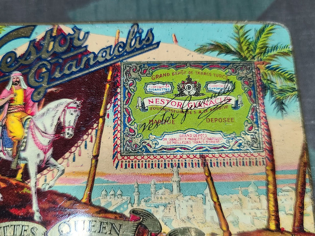 gianaclis tobacco Nestor Gianaclis Queen Tin for 25 Cigarettes gianaclis tobacco Nestor Gianaclis Queen Tin for 25 Cigarettes
