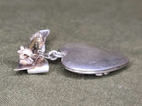 Army Sweetheart Locket Pin Sterling