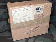 Saccharin Bulk Shipping Carton (Empty As-Is)