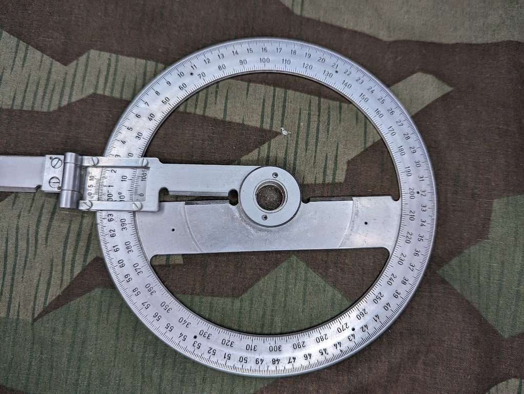 Bundeswehr Artillery Protractor