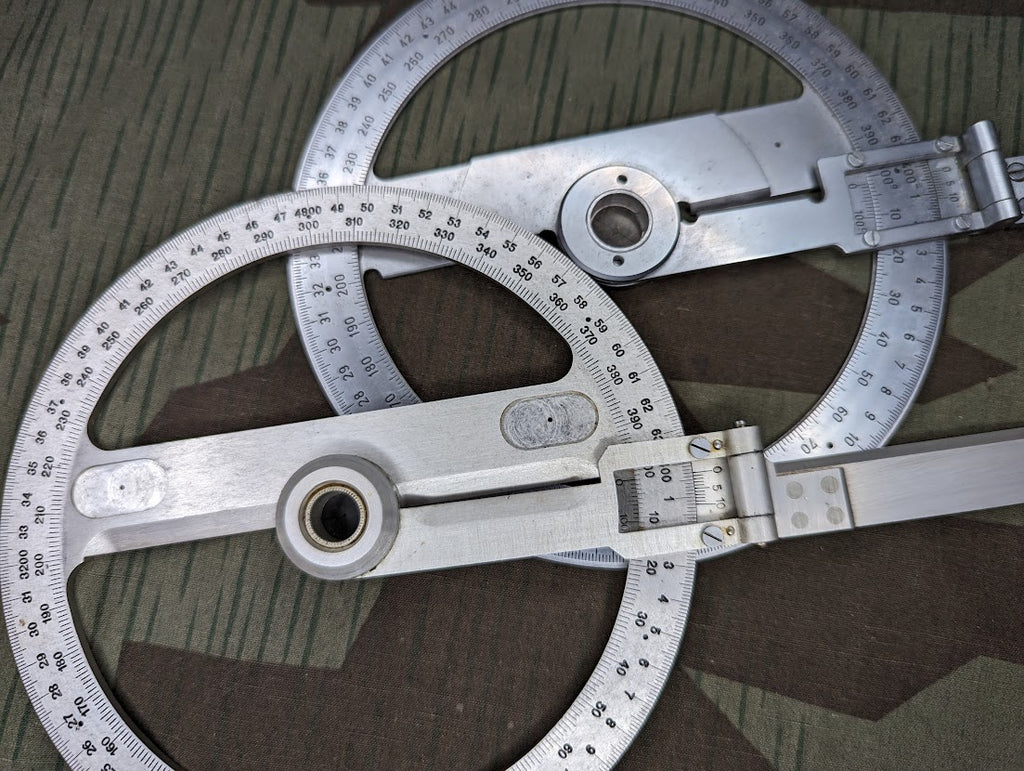 Bundeswehr Artillery Protractor