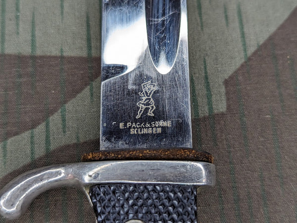 Dress Bayonet E. Pack & Söhne No Scabbard