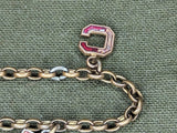 USMC Letter Sweetheart Bracelet