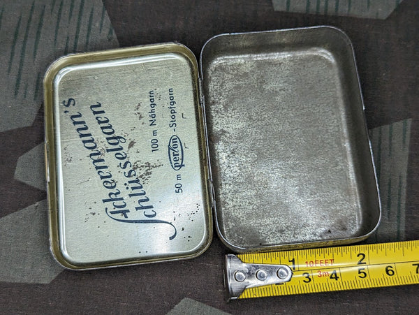Ackermann's Travel Companion Sewing Kit Tin (Empty)