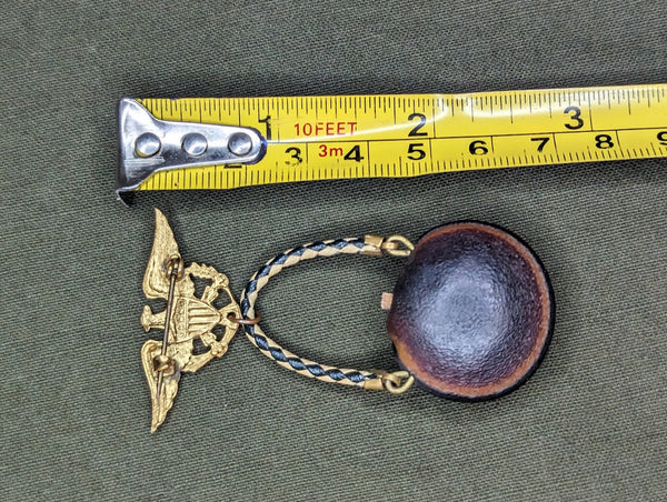 Eagle and Canteen Sweetheart Pin