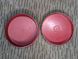 East German Red Bakelite Skin Creme Container