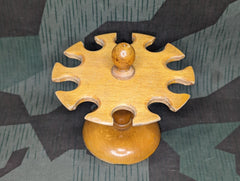 German Wood 10 Stamp Holder