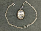 Army Air Corps Pilot Sweetheart Locket Necklace
