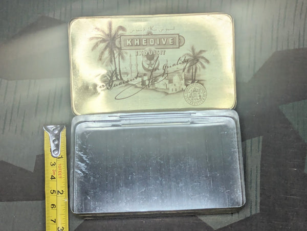 Khedive Exquisit Cigarette Tin D.R.G.M.