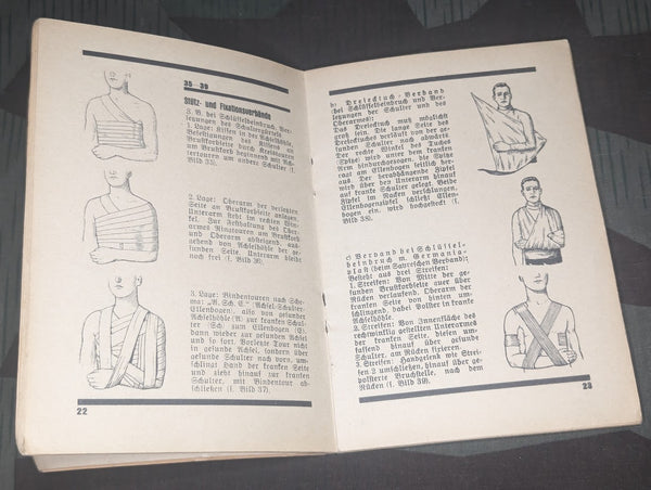 German First Aid Book 1938