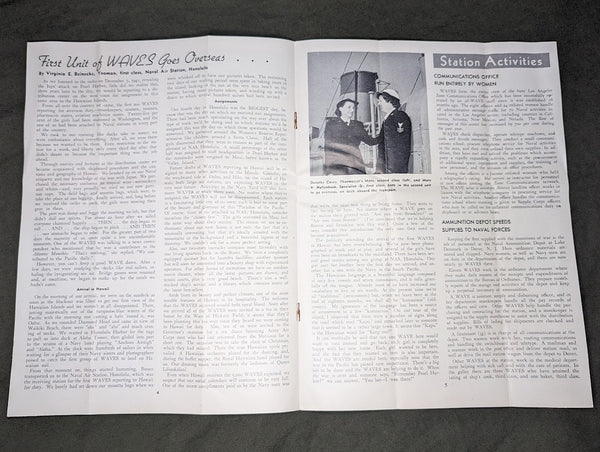 WAVES Newsletter March 1945