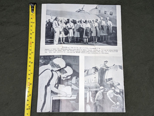 WAVES Newsletter March 1945