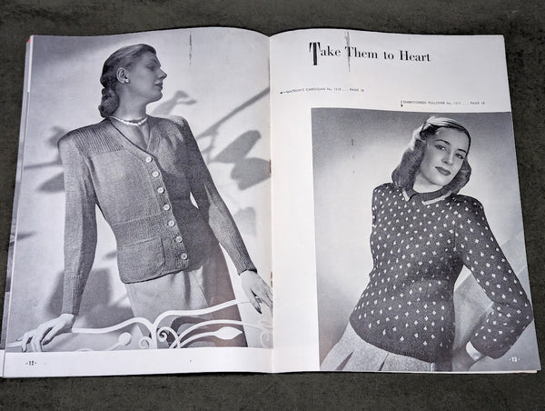 Sweater Pattern Booklet 1945