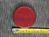 East German Red Bakelite Skin Creme Container