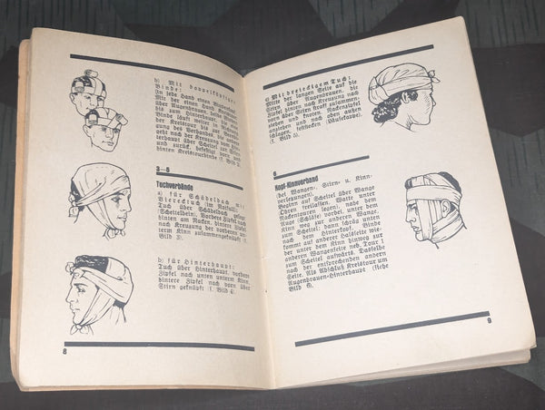 German First Aid Book 1938