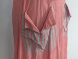 Pink Wrap Dress <br> (B-39" W-26"-30" H-38")