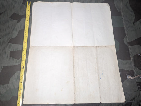 Luftlagemeldung Air Raid Map Chemnitz