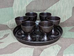Bakelite Egg Cup Set