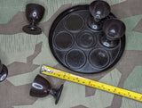 Bakelite Egg Cup Set