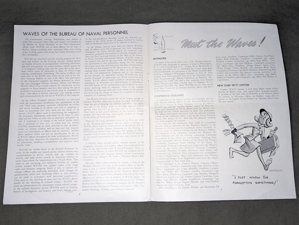 WAVES Newsletter September 1944