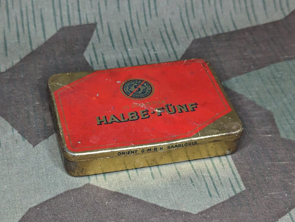 Halbe-Fünf Original 20 Cigarette Tin