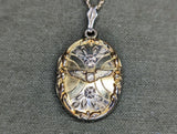 Army Air Corps Pilot Sweetheart Locket Necklace