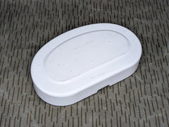 East German White Bread Container Heidi